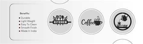 Gift Kya De Kitchen Wall Hanging Sign for Home | Modern Black Kitchen ...