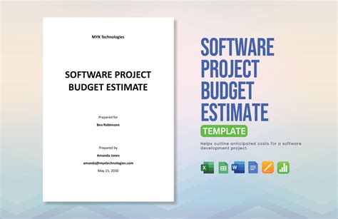 Image result for Software Project Estimate Template
