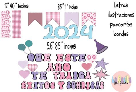 Retro pastel cheetah print Classroom Décor in spanish | New Year ...