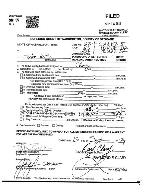 Spokane County Court Viewer