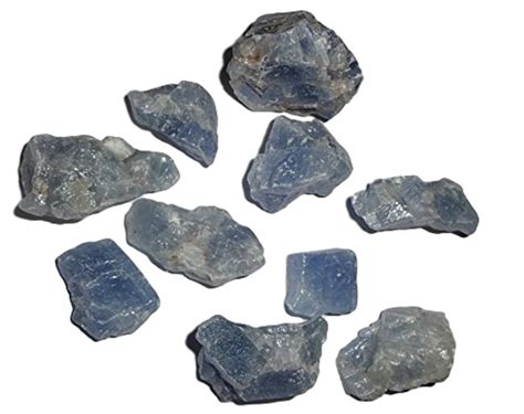 Buy Raw A-Grade Blue Calcite Chips & Pieces Stones Healing Crystal ...