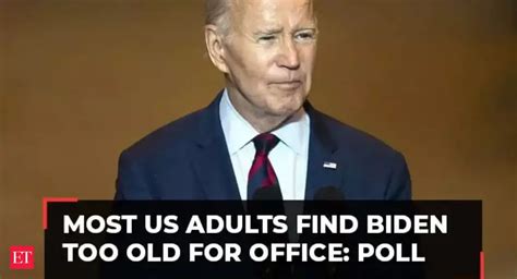 AP-NORC Poll: Most US adults find Biden too old for office - The ...