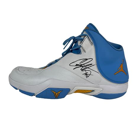 Lot - Carmelo Anthony Denver Nuggets NBA Game Worn Signed Shoe