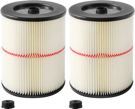 17816 Filter for Craftsman Shop Vac 9-17816 Wet Dry Vac, Replacement Red Stripe Cartridge Filter ...
