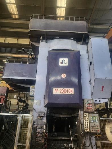 Used 2000 tons Hot Forging Line Jaewoo (J&H) FP2000 for Sale at...