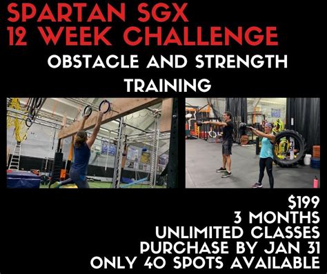 Spartan Training Program 的图像结果