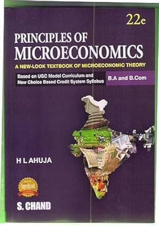 Buy Principles of Microeconomics( 21st Revised Edition)(By Dr.H.L.AHUJA ...