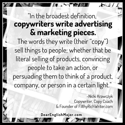What Does a Copywriter Actually Do? — Dear English Major