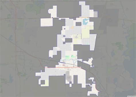 Map of Spring Grove village, Illinois