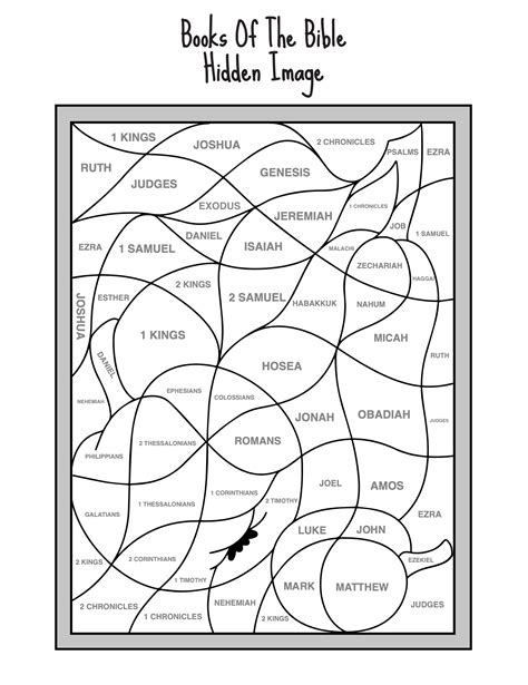 Bible Book Coloring Page