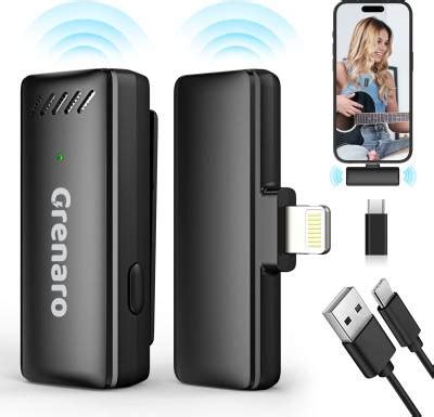 Grenaro Wireless Microphone , Noise Wireless Mic (Single Channel iOS ...
