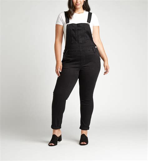 Buy Slim-Leg Plus Size Overalls for USD 109.00 | Silver Jeans US New