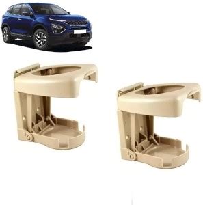 MotoshozX Door Side Glass| Cup| Can Drink Stand 2 pcs Beige for Tata ...