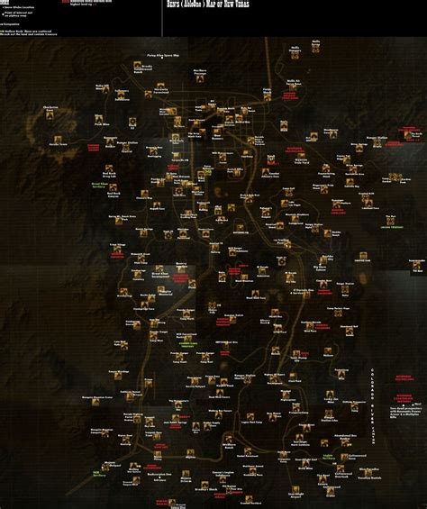 Fallout new vegas all locations map - citiesadams