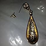 Moonstruck Non-Precious Metal Metal Earrings For Women's, Gold ...