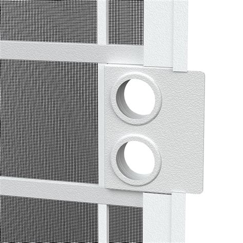 Gatehouse Monterey 32-in x 81-in Black Steel Universal/Reversible ...