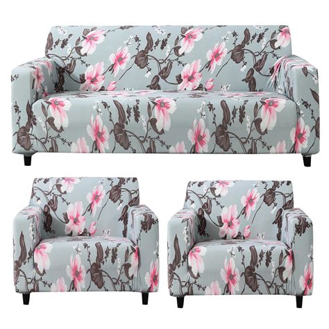 HOKIPO Elastic Sofa Cover 3 Seater and 2 Seater Full Covered ...
