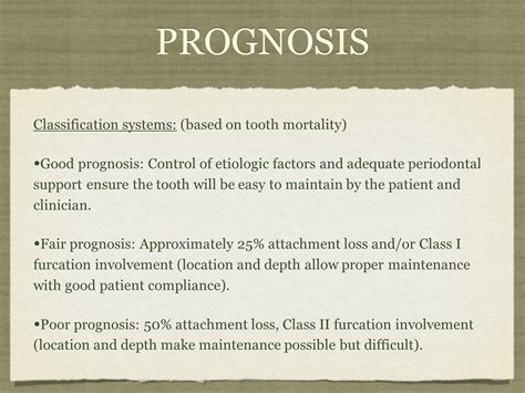 Periodontal Treatment Planning & Prognosis - ppt video online download