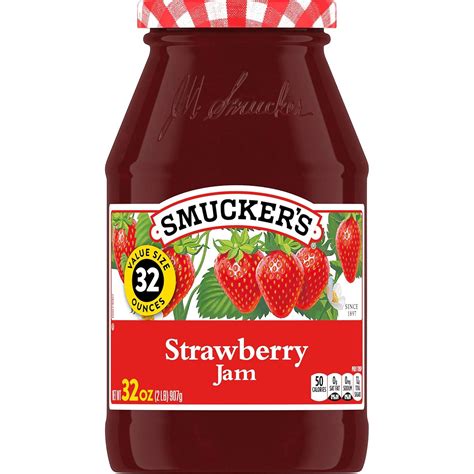 Buy Smucker's Strawberry Jam, 32 Ounces Online in India. B07171QNPD