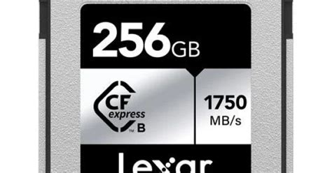 Buy Lexar 256GB Professional CFexpress Type B Card SILVER Series at ...