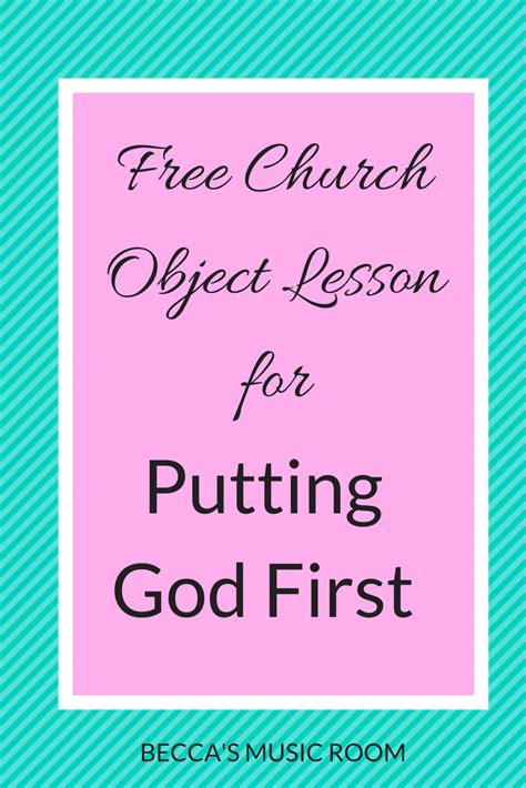 Image result for God Is One Object Lesson