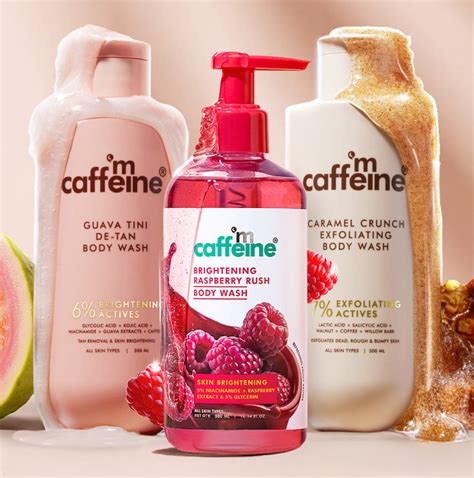 Brighten, De-Tan & Acne-Free Body Wash Combo – mCaffeine