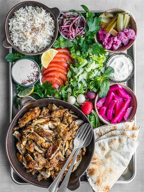 Homemade Lebanese Chicken Shawarma Recipe (Wrap or Bowl) - Urban Farm ...