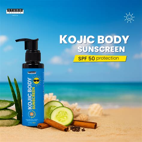 Kojic Body Sunscreen – Studd Muffyn