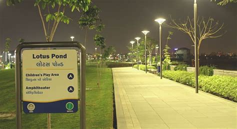 Glimpses of the Scenic Gardens at Sabarmati Riverfront jointly ...