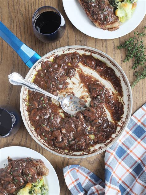 Recipe Red Wine Mushroom Sauce at Billy Tate blog