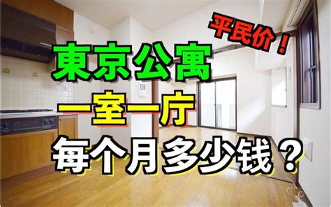 在东京租一套平民公寓，1室1厅月租大概要多少钱？【日本平民公寓】-11区小豪的故事-11区小豪的故事-哔哩哔哩视频