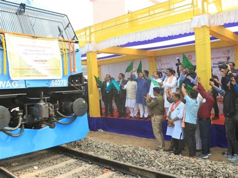 Rs 300 Cr Angul-Balram rail-link inaugurated; will enable 40K tonne ...
