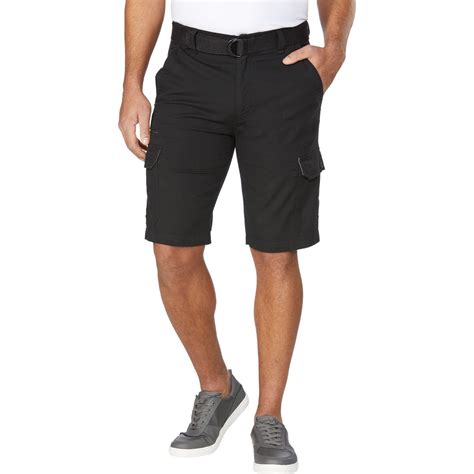 WearFirst Mens Stretch Cargo Shorts Black 40 | Costco UK