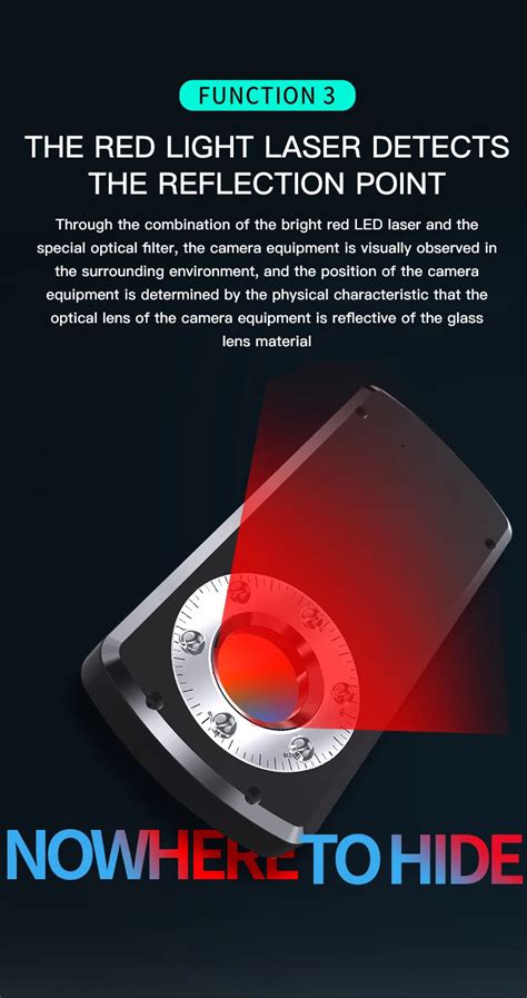 Anti Spy Hidden Camera Detector