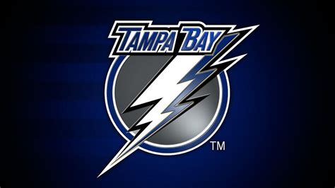Tampa Bay Lightning Logo With Blue And Black Background HD Tampa Bay ...