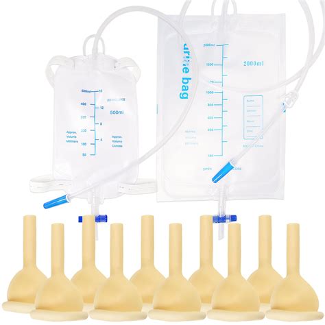 Amazon.com: Condom Catheters External self Sealing Tape Set, 10pcs Condoms for Men, 1pcs XL ...