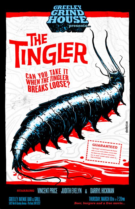 The Tingler (1959) poster | Comic art prints, Classic horror movies ...