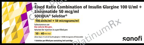 Soliqua Solostar | Uses,Price & Dosage
