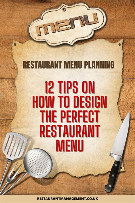 Creating Restaurant Menus 的图像结果