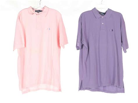 Men's Polo Ralph Lauren Cotton Short Sleeve Collared Shirts, With Tags ...