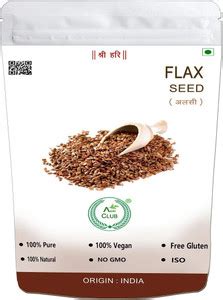 AGRI CLUB Flax Seed 500gm/17.63oz Brown Flax Seeds Price in India - Buy ...