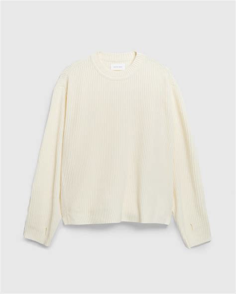 Berner Kühl – Officer Crew Lana Off White | Highsnobiety Shop