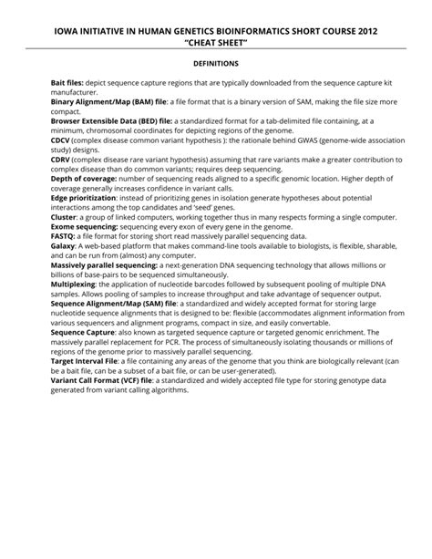 Image result for Bioinformatics Terminologies