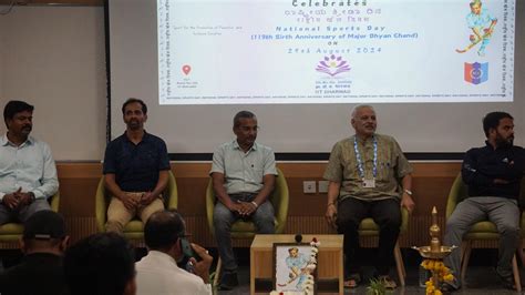 National Sports Day Function 2024 | IIT Dharwad