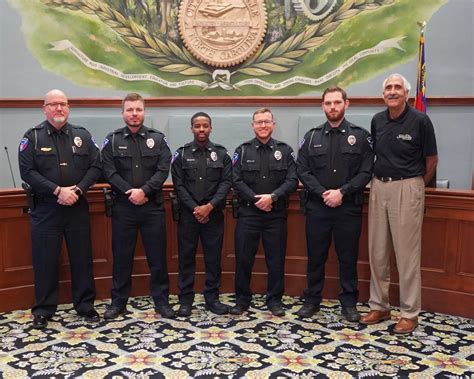 Welcoming the Newest Officers to the Statesville Police Department