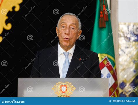 President of Portugal Marcelo Rebelo De Sousa Editorial Stock Photo - Image of political ...