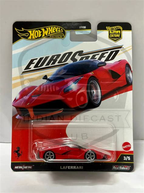 HOT WHEELS PREMIUM EURO SPEED FERRARI LAFERRARI – Indian Diecast Hub