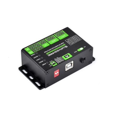 Waveshare USB to UART/I2C/SPI/JTAG Multi-Interface Converter Module ...