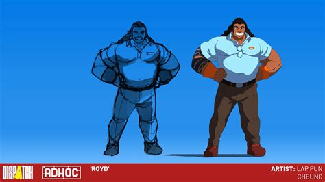 'Dispatch' - Concept Art / Illustration (2025) — LAP PUN CHEUNG