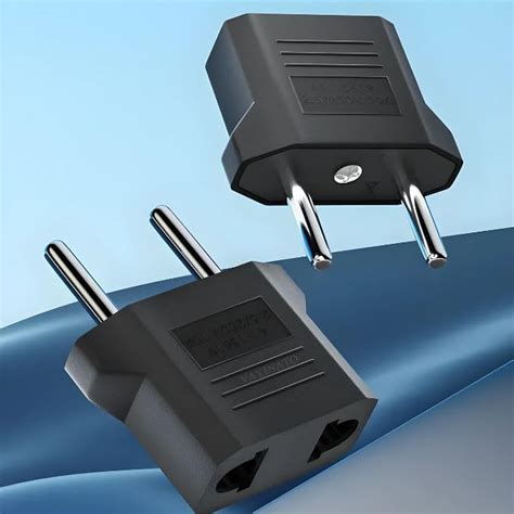 VAYINATO® 2 Pin Plug Socket Adaptor (Flat Plug) China, Thailand, Europe ...